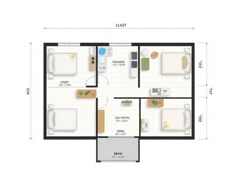 3 BHK Floor Plan